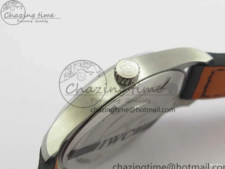 MIROTIME 0226 MARK XVIII IW327002 SS FKF 1:1 Best Edition White Dial On Black Leather Strap Affordable 7121